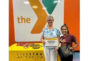 LiveStrong Graduate at the Northwest YMCA.