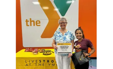 LiveStrong Graduate at the Northwest YMCA.